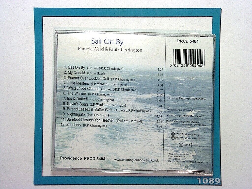 Pamela Ward & Paul Cherrington 	Sail On By CD Mint (Gift Option)*