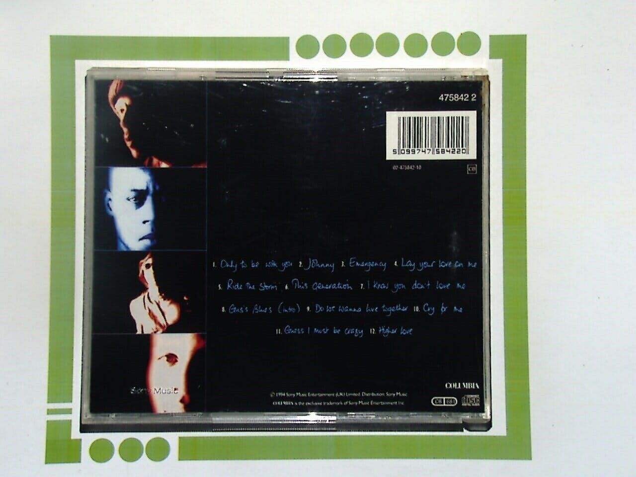 Roachford	Permanent Shade Of Blue CD VGC