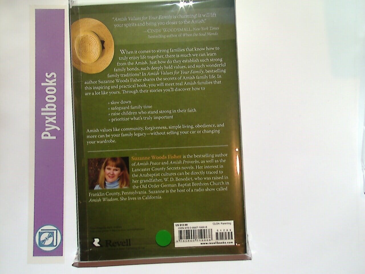 Suzanne Woods Fisher  - Amish Values For Your Family PB VGC