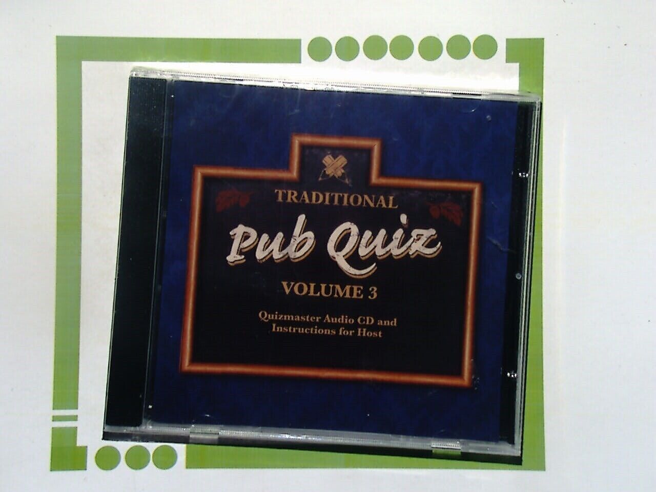 Traditional Pub Quiz	Volume 3 CD New & Factory Sealed