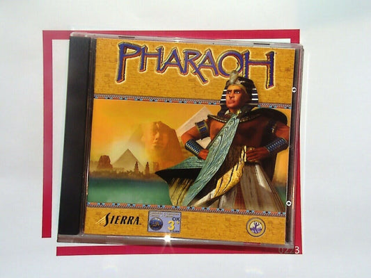 Sierra	Pharaoh PC Game CD-Rom Nr Mint