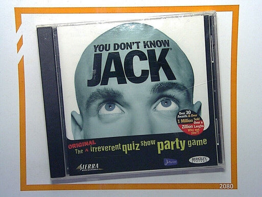 You Don't Know Jack PC	CD Rom Quiz Party Game New & sealed