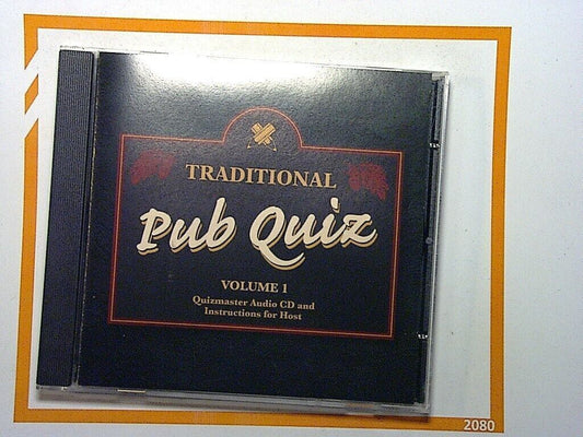 Traditional Pub Quiz	Volume 1 CD Mint