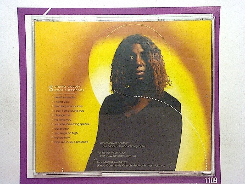 Sandra Godley	Sweet Surrender CD Mint