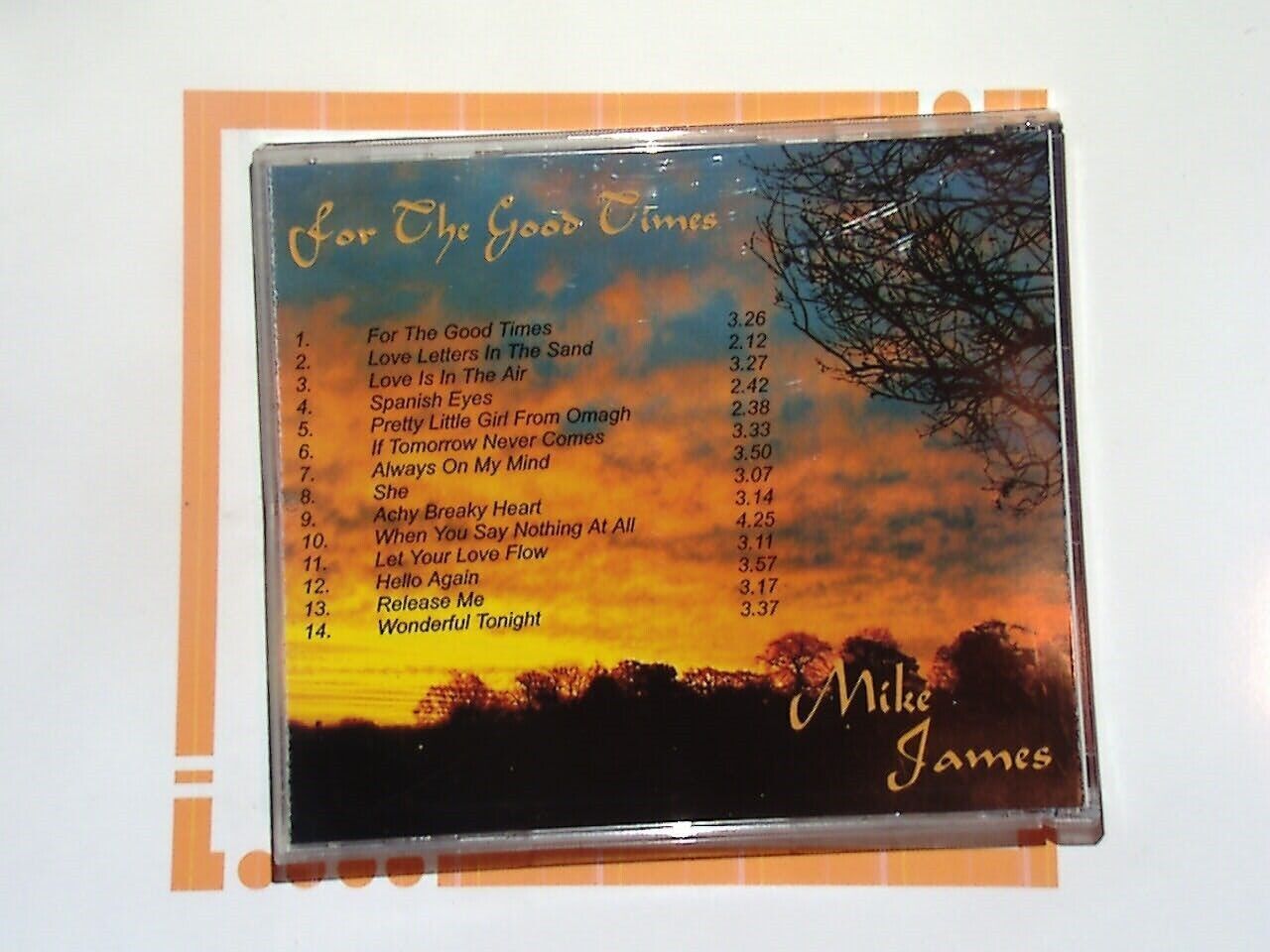 Mike James - For The Good Times  CD Mint