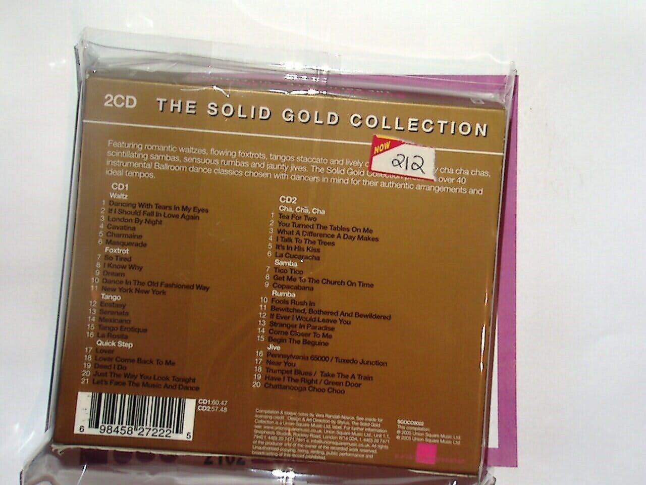 Strictly Ballroom - the Solid Gold Collection	2CD Mint