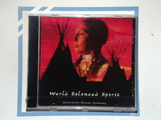 Wokatonka	World Balanced Spirit Meditation Shaman Medicine CD New & Sealed