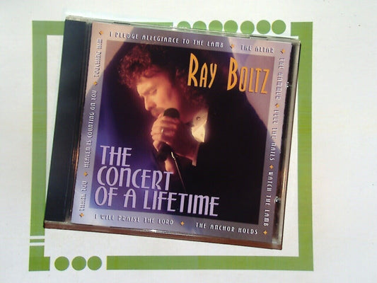 Ray Boltz 	The Concert of a Lifetime CD Mint
