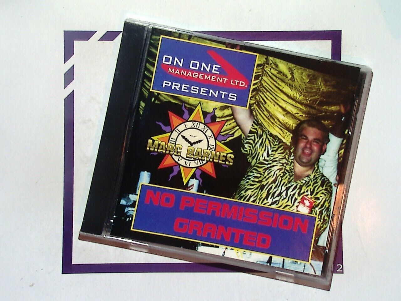 On One Managament Presents 	No Permission Granted Marc Barnes CD Nr Mint