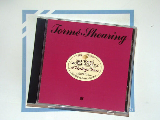Mel Torme George Shearing	A Vintage Year CD Mint