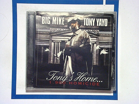 Tony Yayo & Big Mike  - Tony's Home 1.900 Homicide Cd Mint