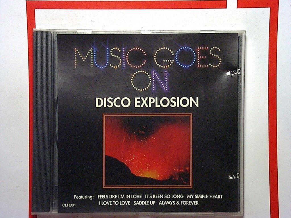 Music Goes On	Disco Explosion Various Artists CD Nr Mint