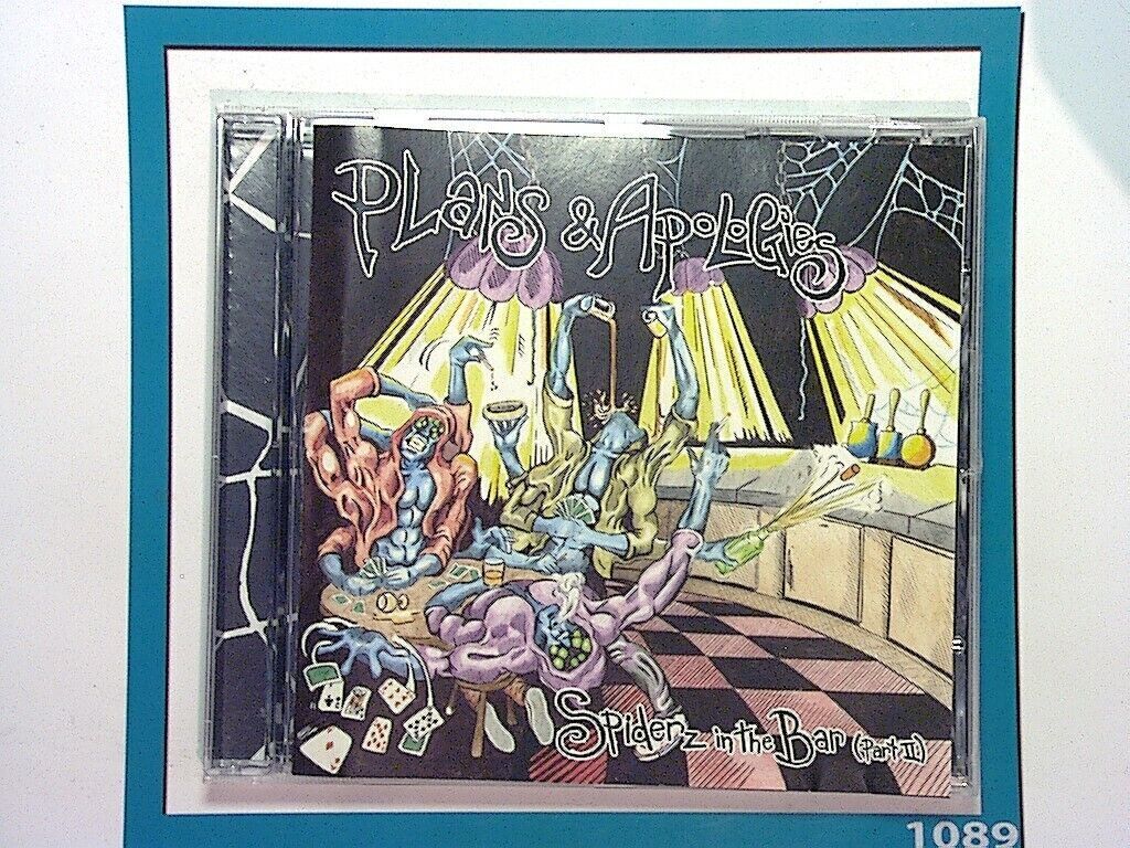 Plans and Apologies	Spiderz In The Bar CD Mint (Gift Option)*