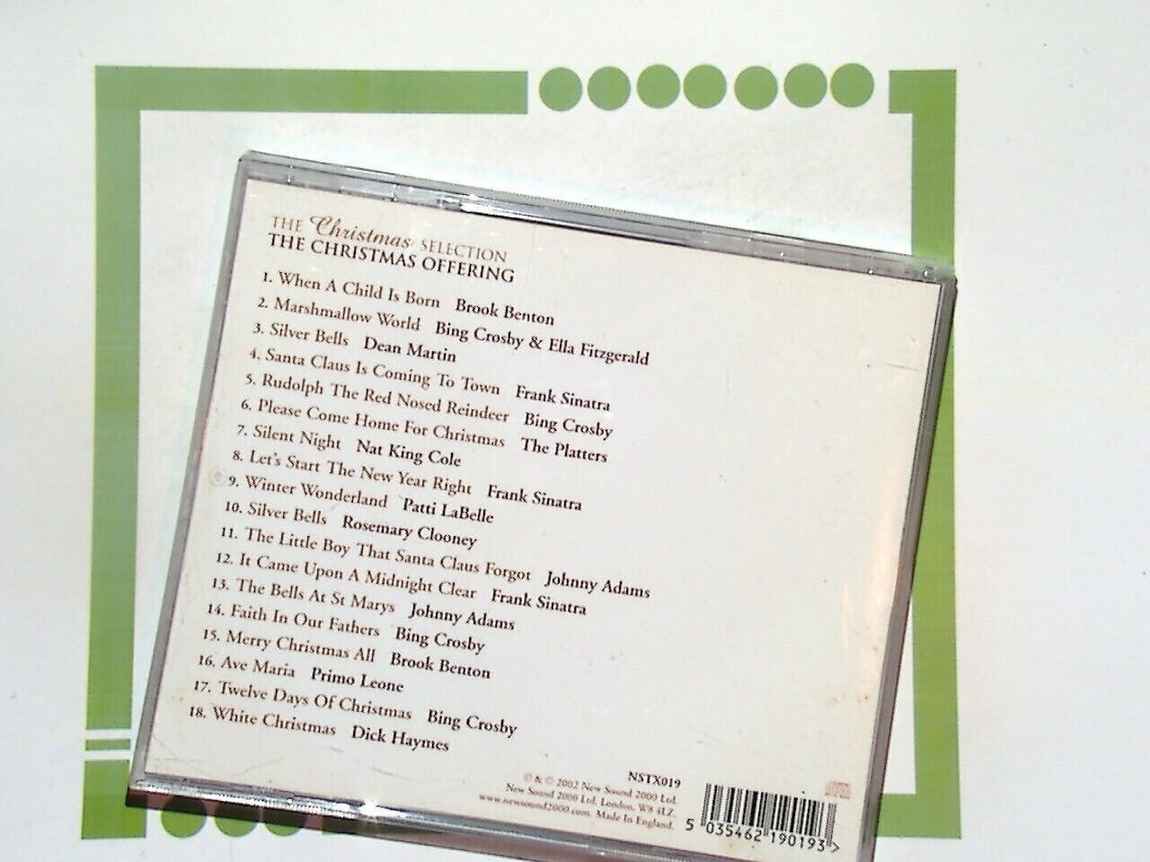 The Christmas Selection	Christmas Offering CD Nr Mint