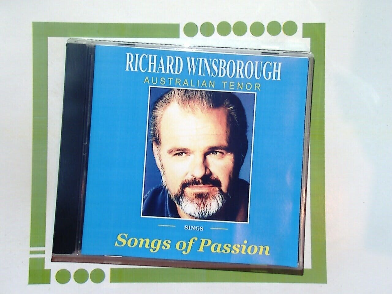 Richard Winsborough - Australian Tenor - Sings Songs Of Passion CD Mint