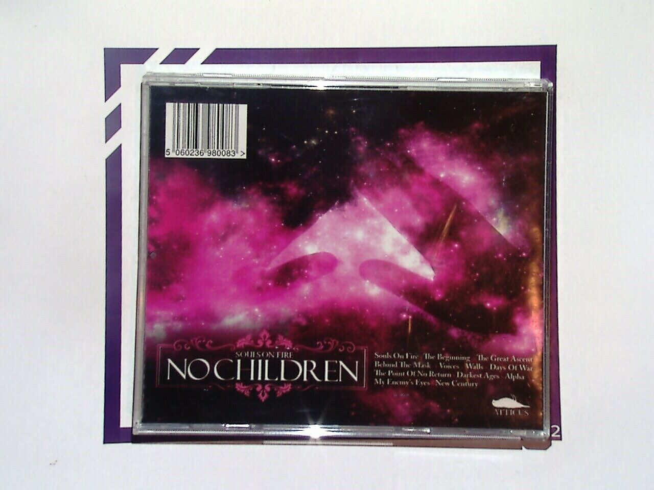 No Children	Souls On Fire CD Mint