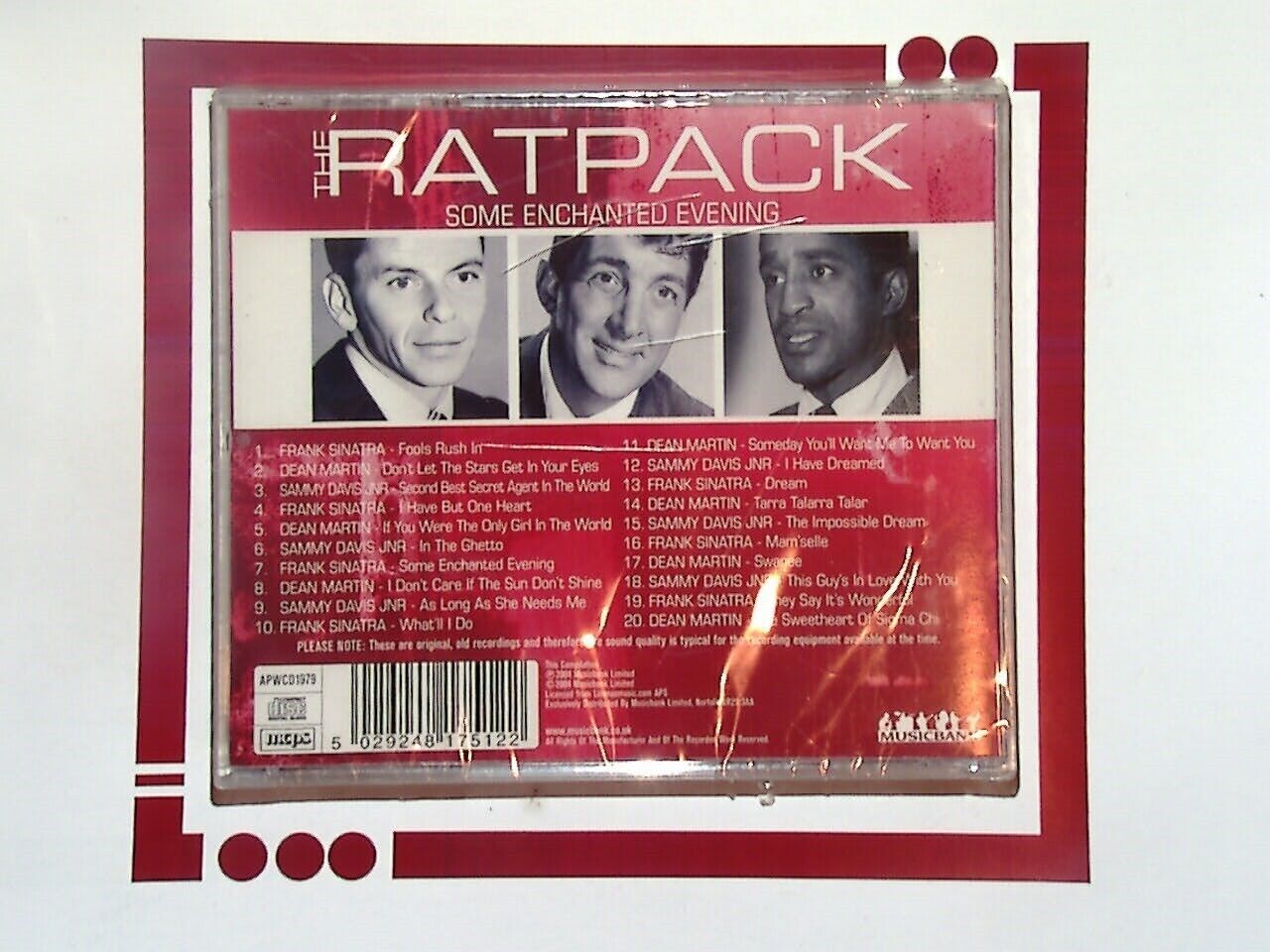 The Rat Pack	Some Enchanted Evening CD New & Sealed