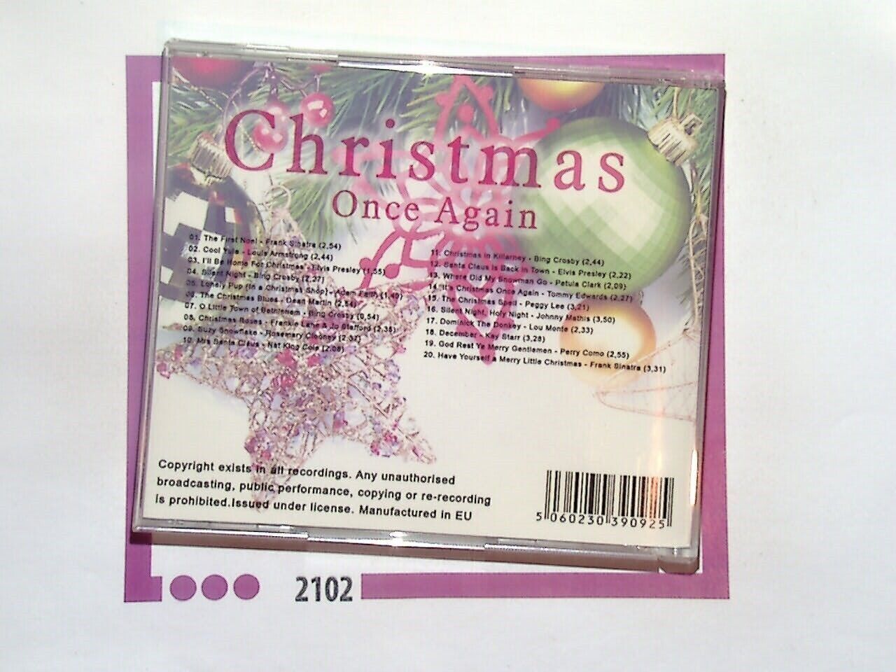 Various	Christmas Once Again CD mint
