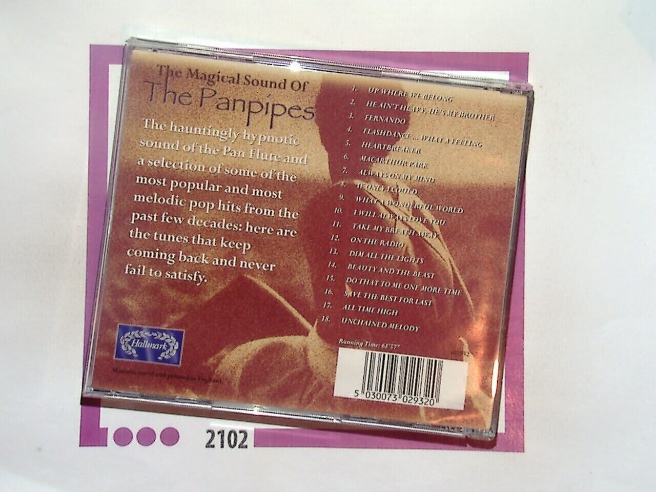 The Magical Sound Of The Panpipes CD	Mint