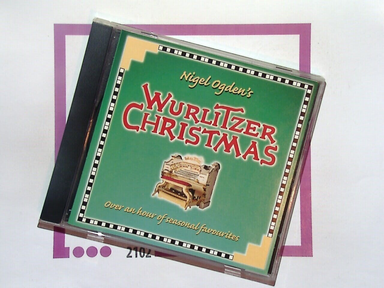 Nigel Ogden - Wurlitzer Christmas CD mint