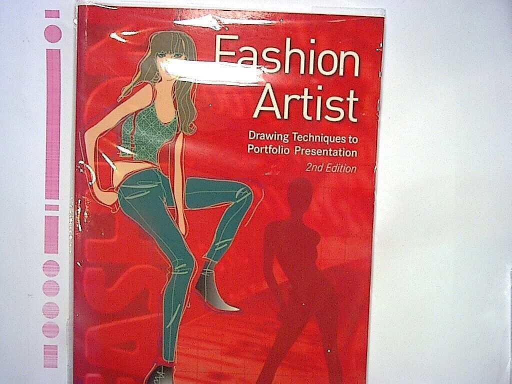 Sandra Burke - Fashion Artist - Drawing Techniques To Portfolio PB Nr Mint