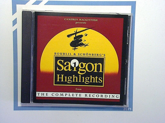 Miss Saigon: Highlights From The Complete Recording CD Nr Mint