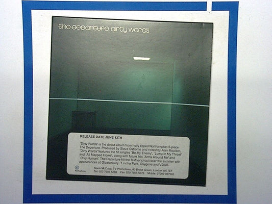 The Departure - Dirty Words (2005) Cd Mint