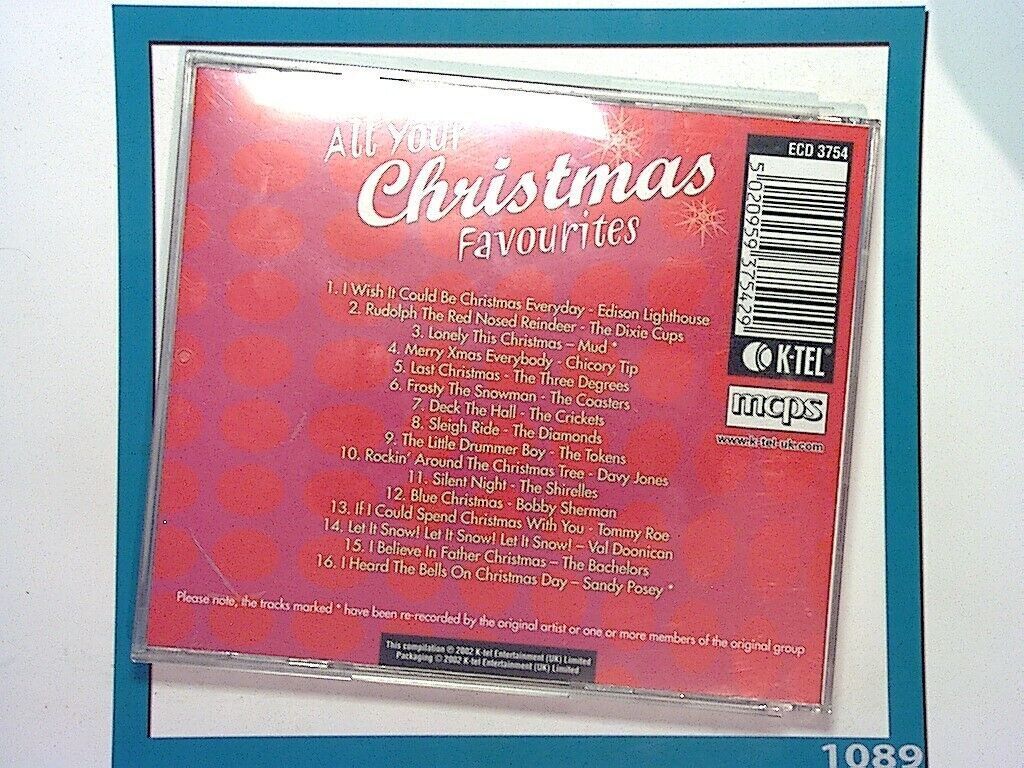 Various Artists	All Your Christmas Favourites  CD Mint (Gift Option)*