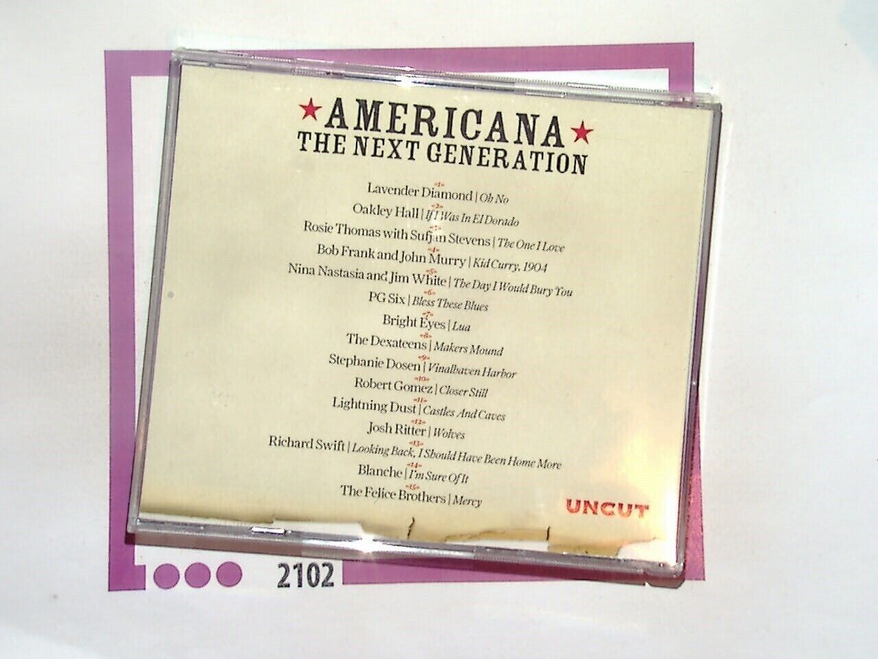 UNCUT	The New Frontier Americana The Next Generation CD Mint