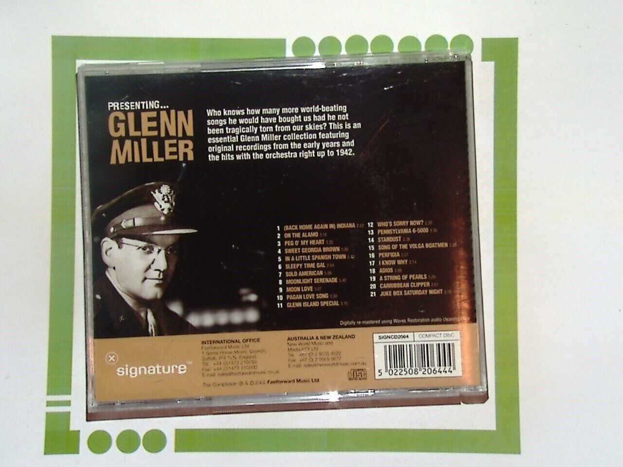 Presenting - Glenn Miller CD Nr Mint