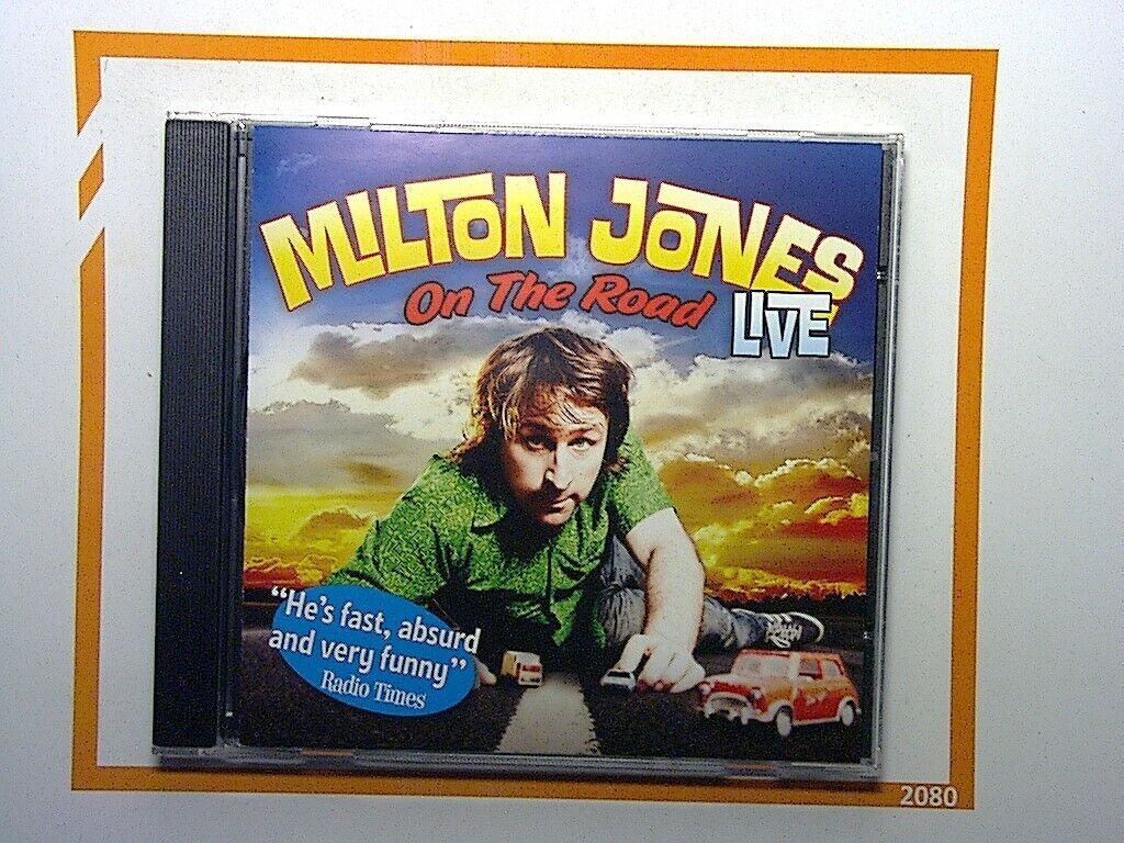 Milton Jones - On The Road-Live Audio CD Mint