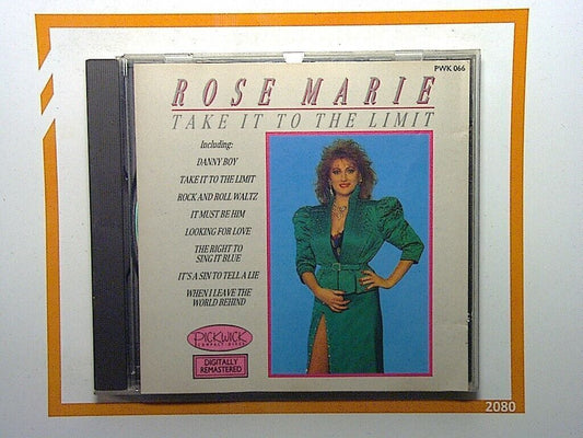 Rose Marie take it to the limit CD