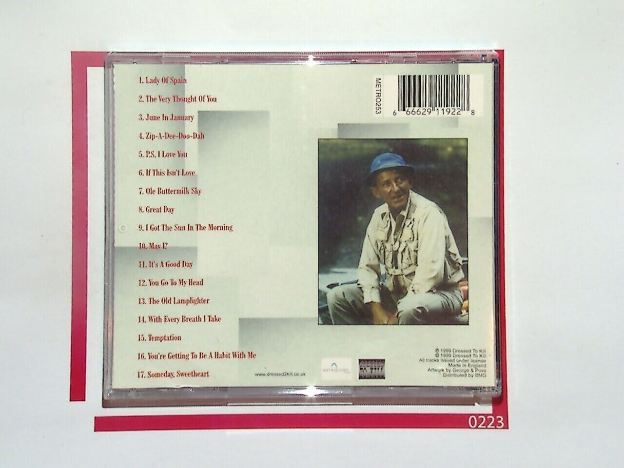 The Legendary Bing Crosby CD Mint