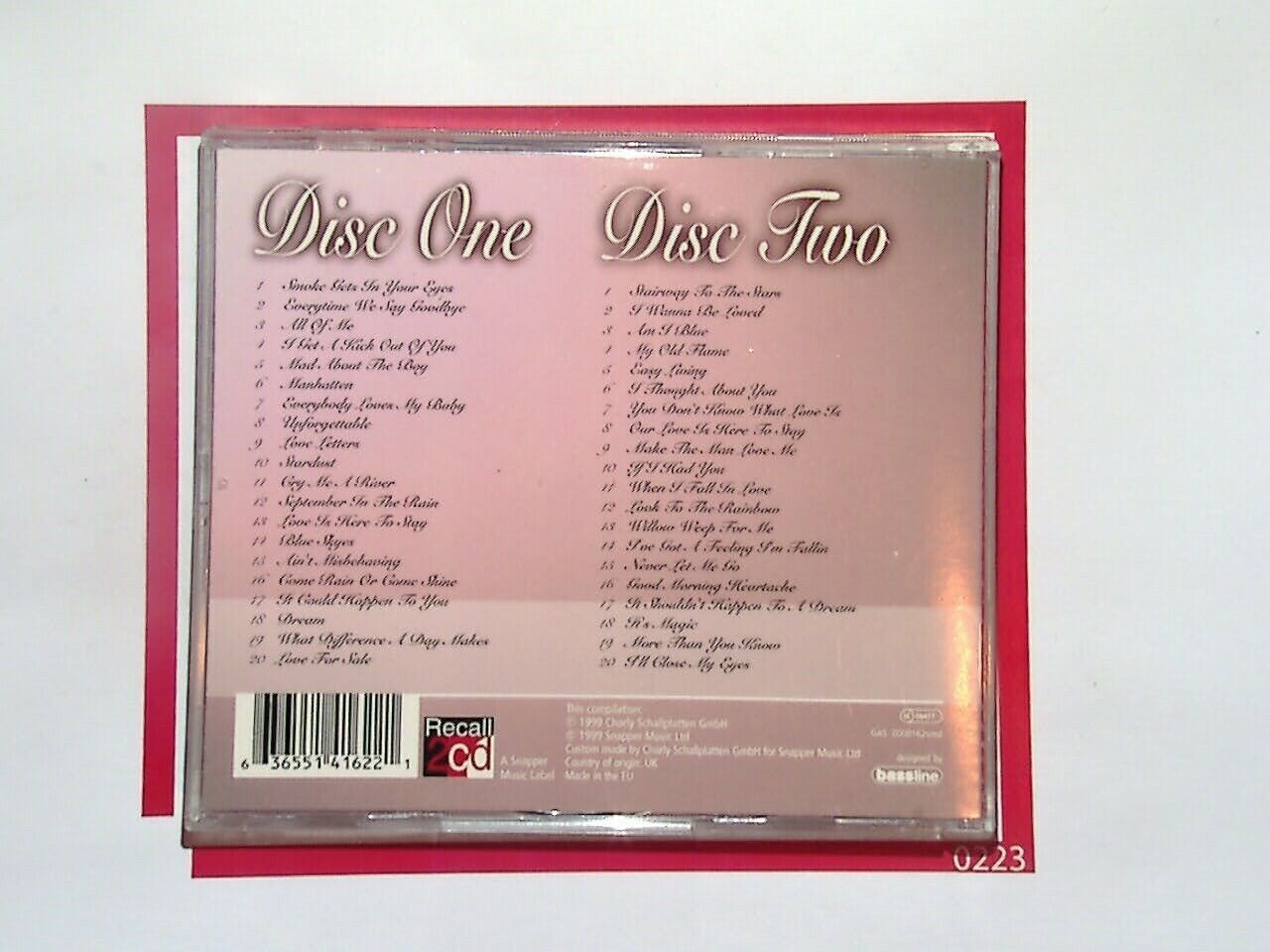 Smoke Gets In Your Eyes: The Best of Dinah Washington	2CD Mint