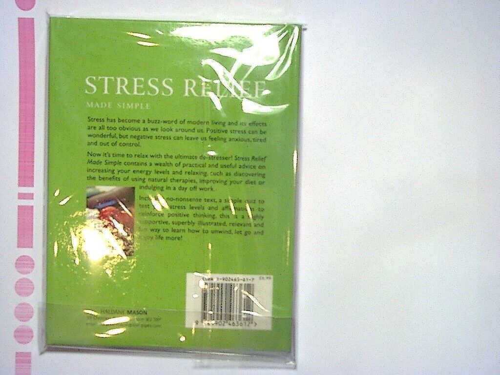 Sue George - Stress Relief Made Simple Hardcover New
