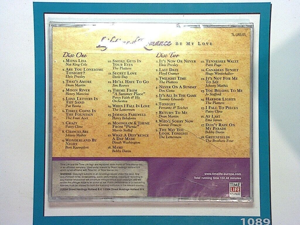 Time Life	Lifetime Of Romance CD New & Sealed (Gift Option)*