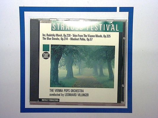 Strauss Festival CD - Vienna Pops Orchestra Leonhard Villinger Mint