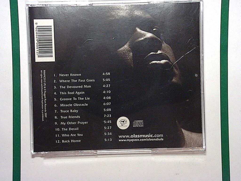 Ola Onabule - Devoured Man (2007) CD Signed Nr Mint