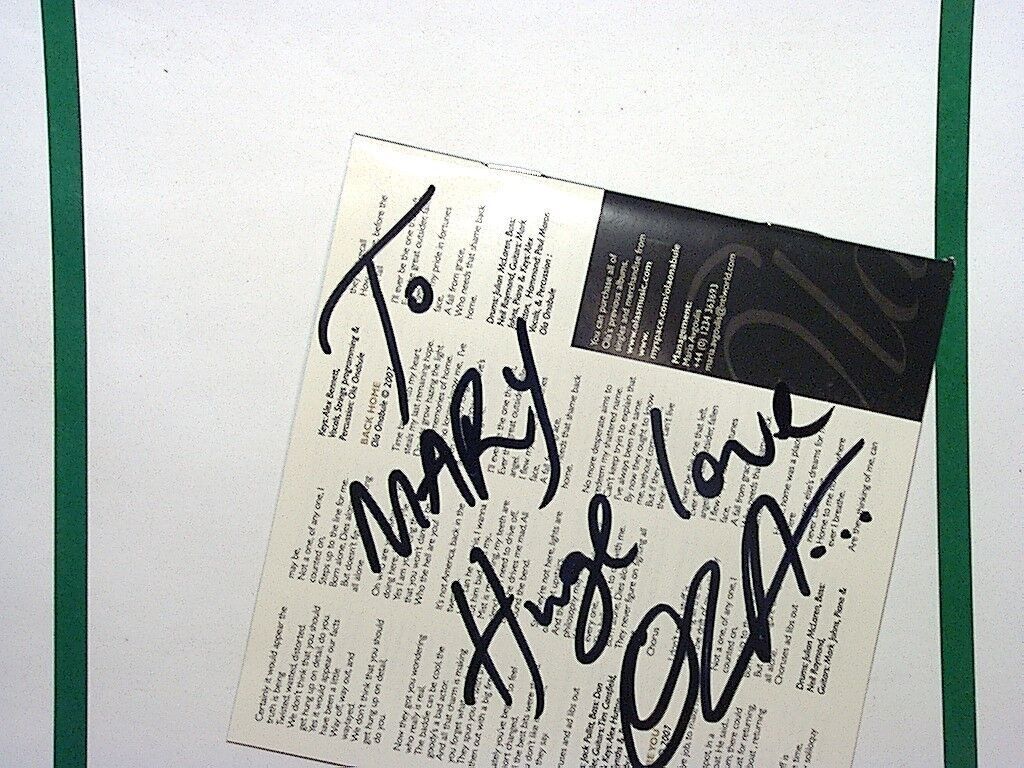 Ola Onabule - Devoured Man (2007) CD Signed Nr Mint