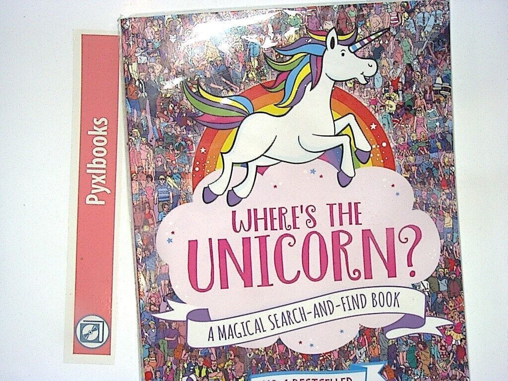 Sophie Schrey - Where's the Unicorn?: A Magical Search and Find Book PB New