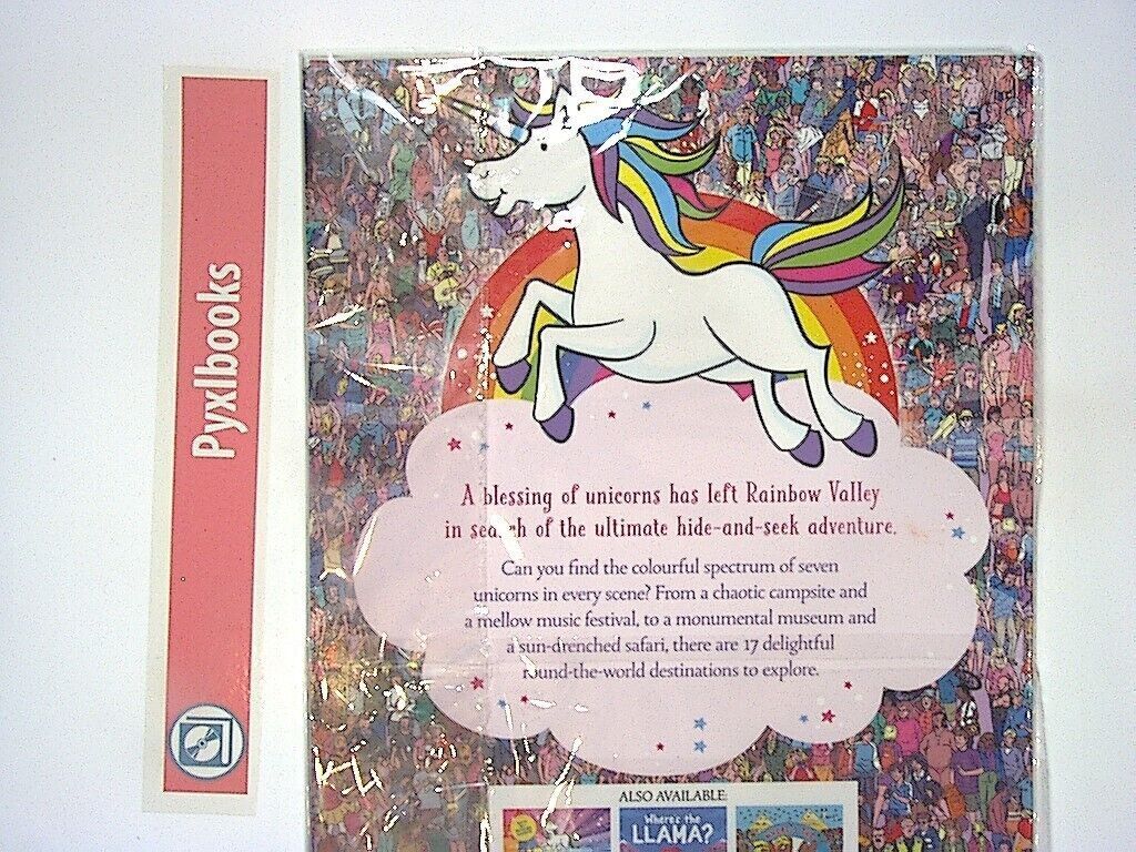 Sophie Schrey - Where's the Unicorn?: A Magical Search and Find Book PB New