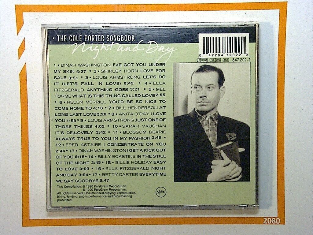 The Cole Porter Songbook - Night And Day CD Mint