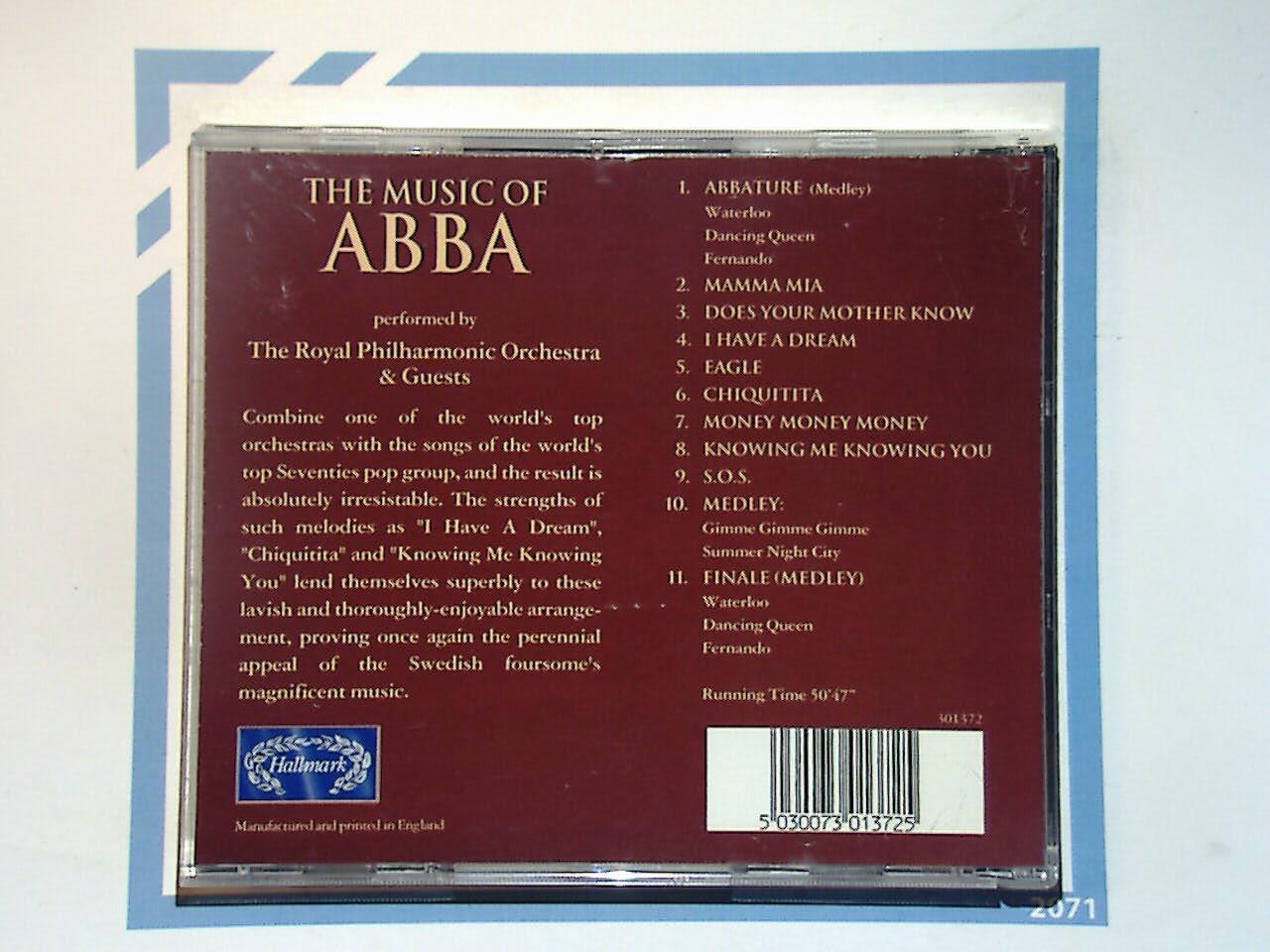 Royal Philharmonic Orchestra	Music of Abba Cd Mint