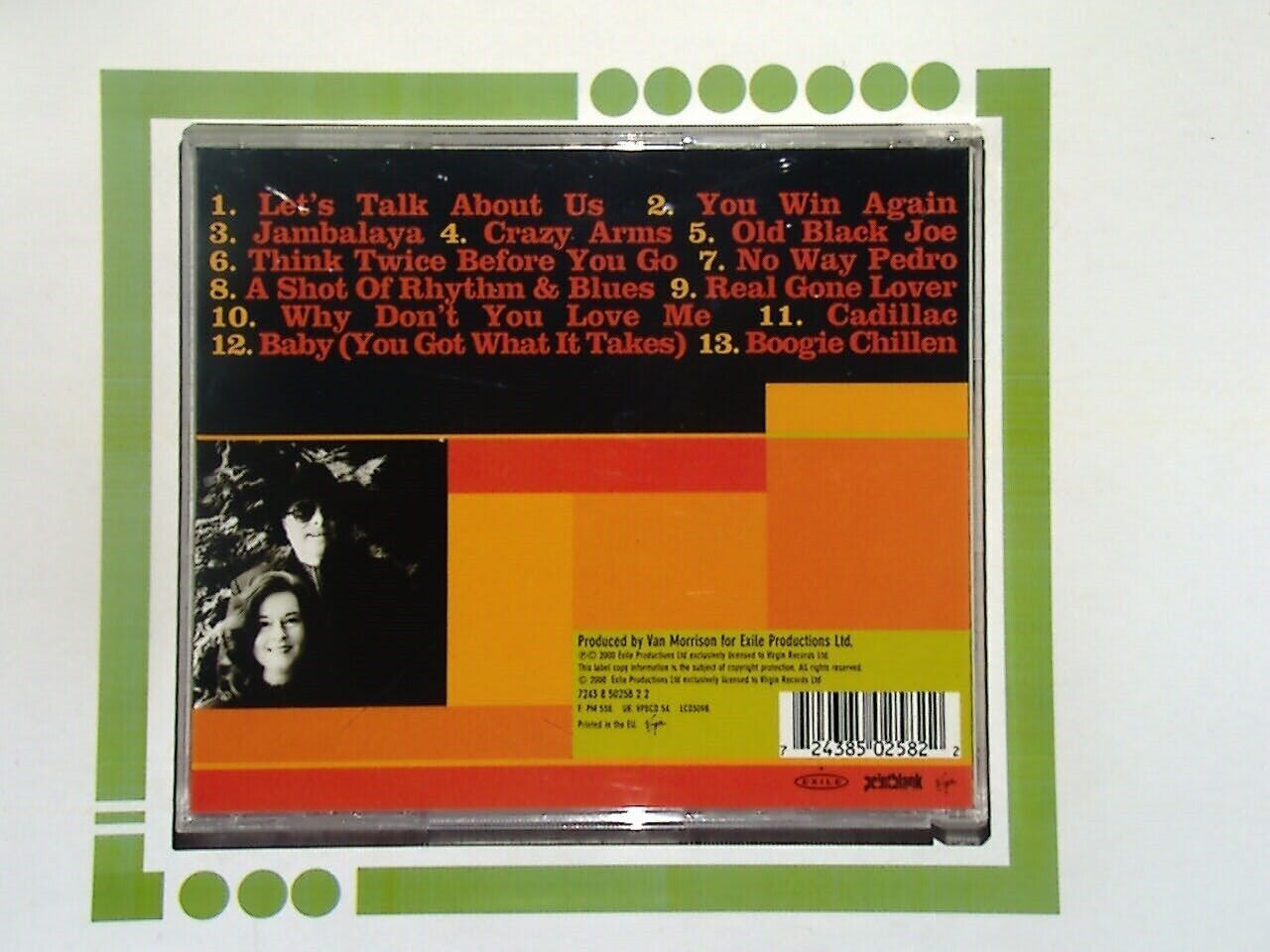 Van Morrison and Linda Gail Lewis	You Win Again CD  Mint