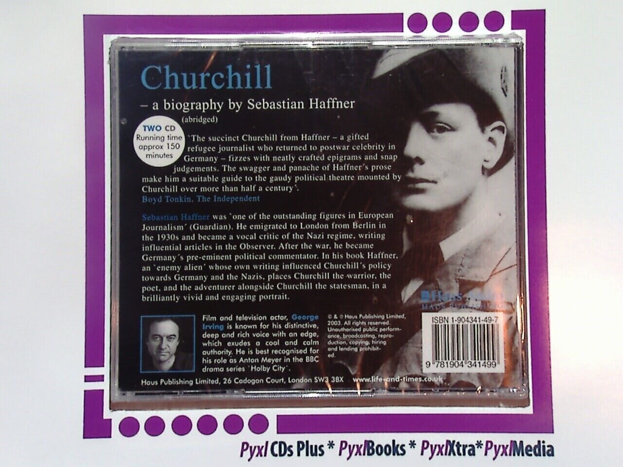Sebastian Haffner	Churchill (Life & Times) Audio CD New & factory Sealed