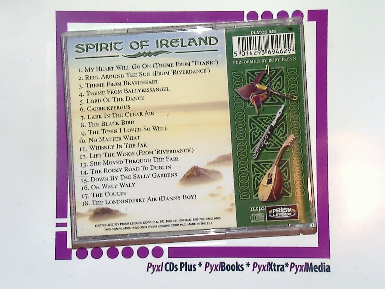 Rory Flynn - Spirit Of Ireland CD  Mint