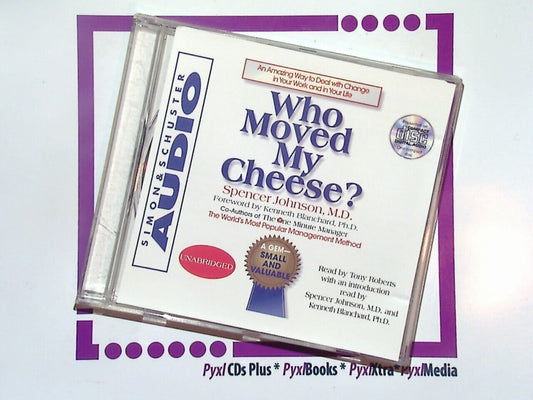 Spencer Johnson  - Who Moved My Cheese? Audiobook Audio CD Nr Mint