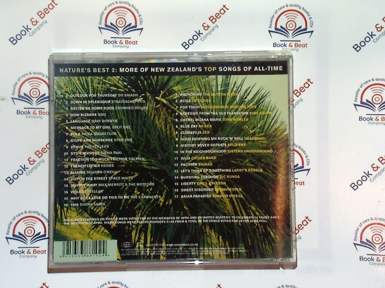 Nature's Best 2 - More Of New Zealand's Top Songs Of All Time 2CD Nr Mint