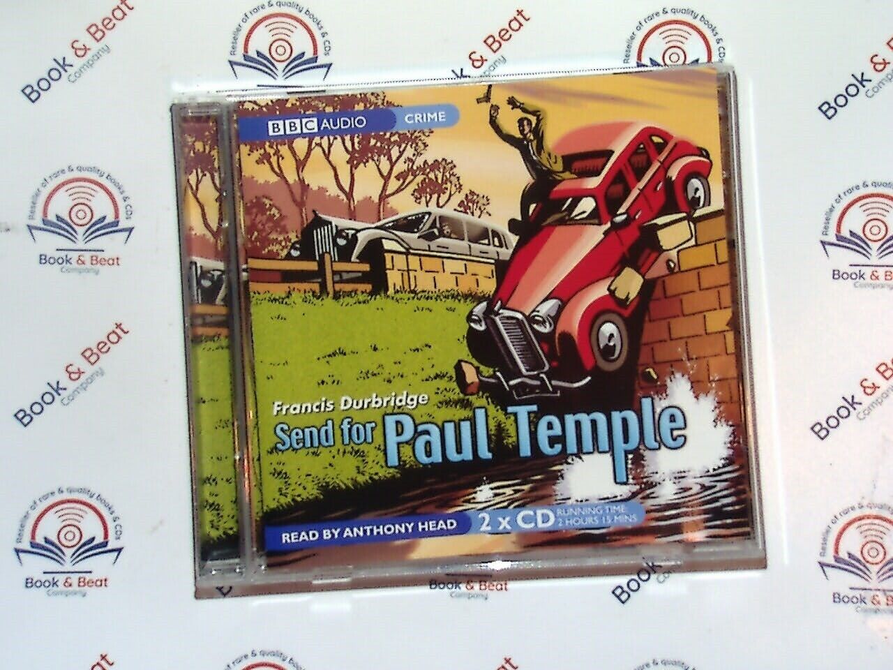 Send For Paul Temple (Francis Durbridge) BBC Audio 2CD Mint