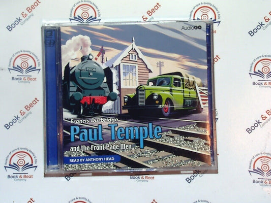 Paul Temple and the Front Page Men (Francis Durbridge) BBC Audio 2CD Mint